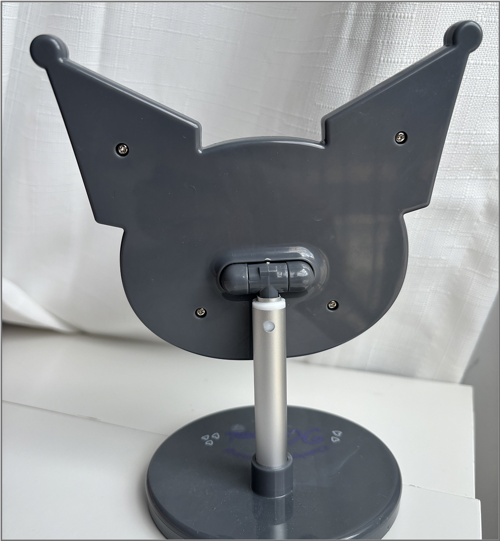 Picture for what the stand looks like from behind.